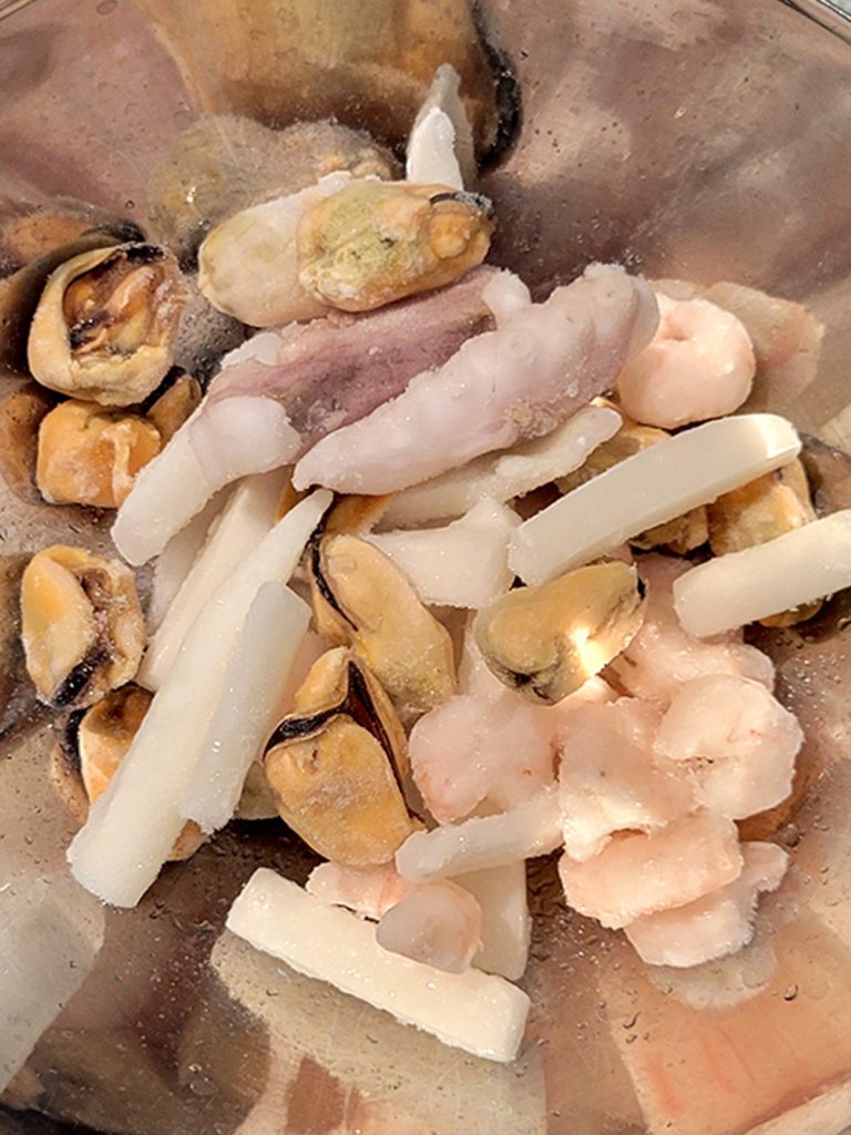 frozen seafood